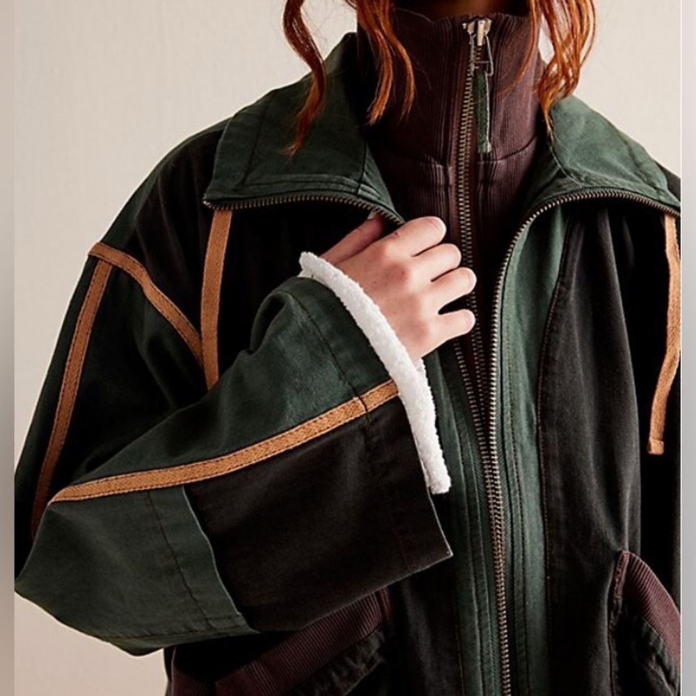 🤩RARE! NWOT! We The Free Avery Layered Anorak Jacket - Picture 3 of 11